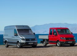 Volkswagen Crafter с базовым двигателем вновь стал доступен в России