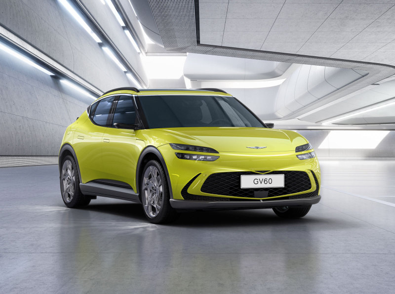 Электрокроссовер Genesis GV60 показан официально