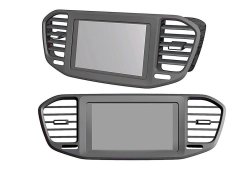 Детали интерьера Lada Vesta FL начали патентовать