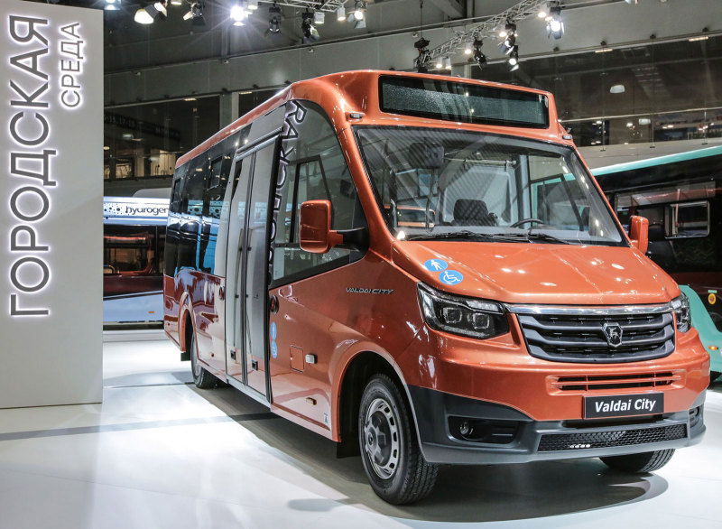"ГАЗ" представил новый автобус "Валдай Сити"