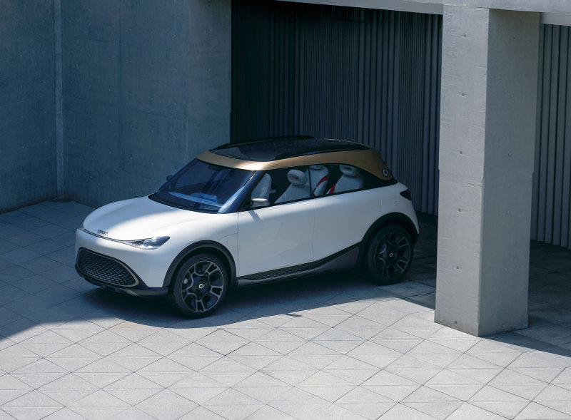 Smart готовит новый кроссовер увеличенного размера