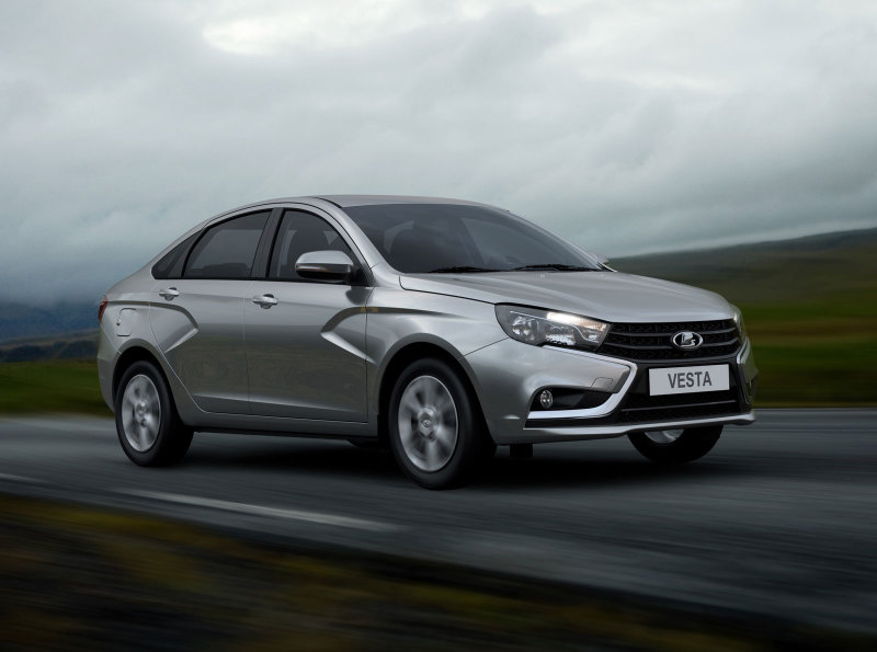 Lada Vesta получила упрощённую медиасистему