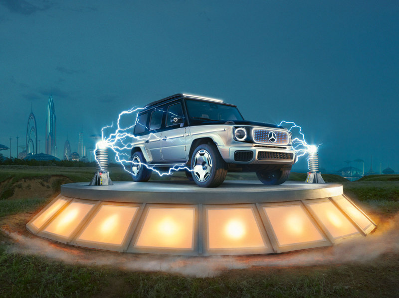 Mercedes-Benz подробнее рассказал про электрический G-Класс