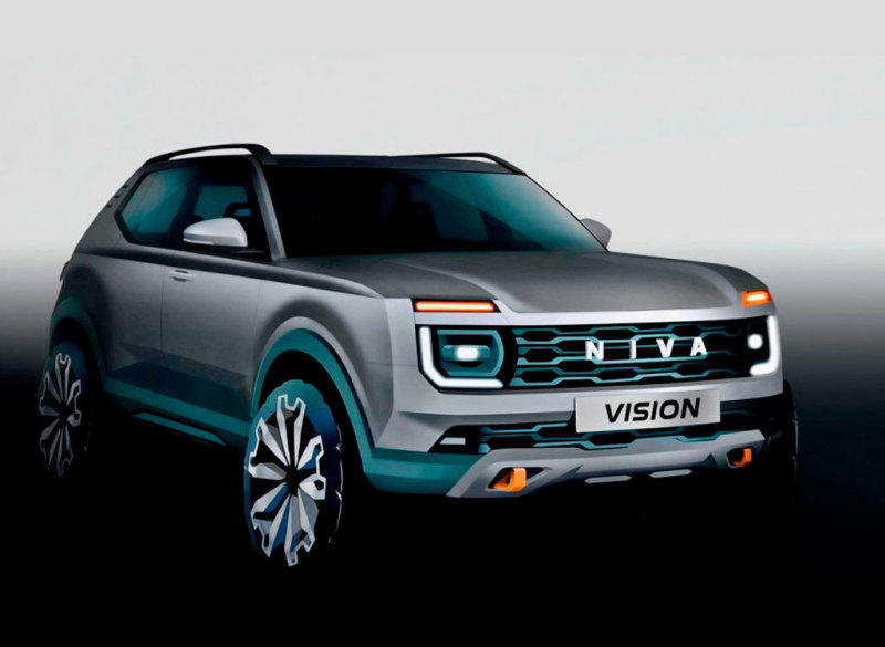 Возможный дизайн будущего поколения Lada Niva