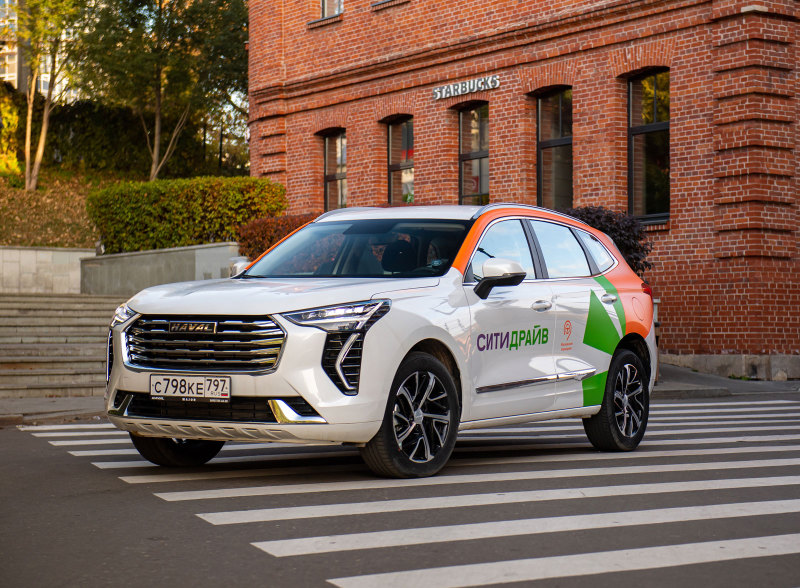 Китайский кроссовер Haval Jolion появился в крашеринге