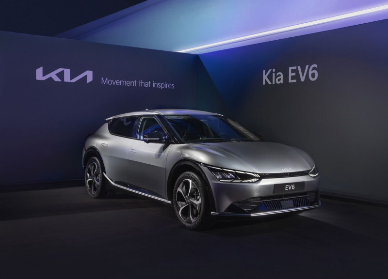 Электрический кроссовер Kia EV6 появится в России