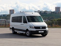 Volkswagen Crafter с новым мощным двигателем появился в России
