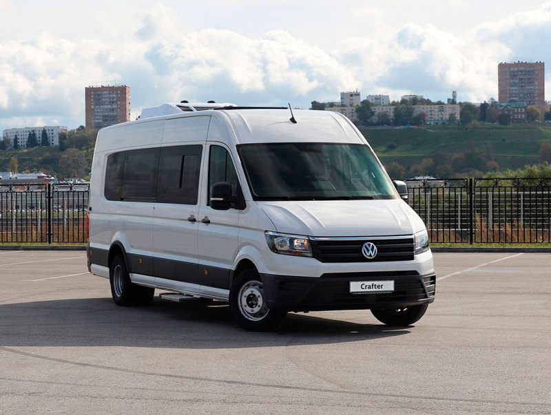 Volkswagen Crafter с новым мощным двигателем появился в России