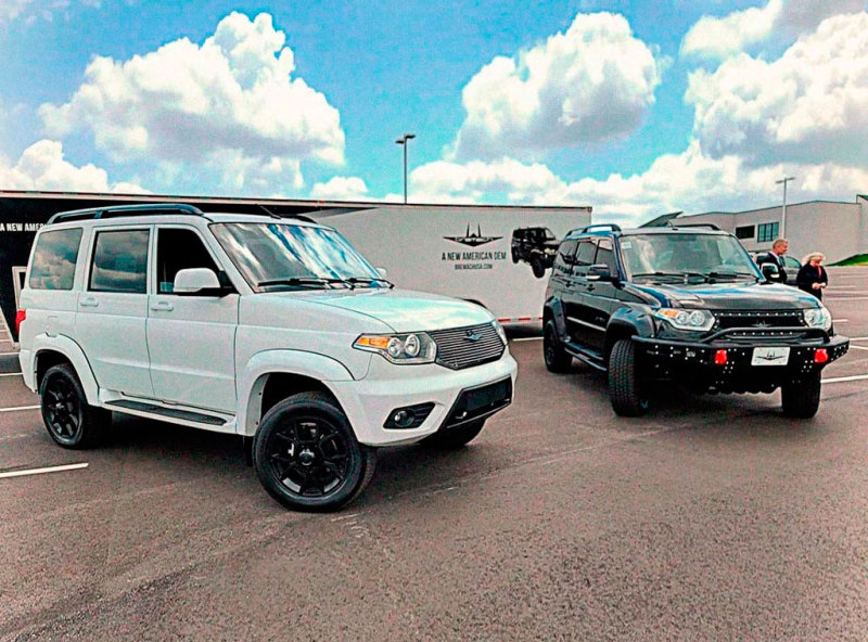 УАЗ "Патриот" американской сборки представят в Лос-Анджелесе