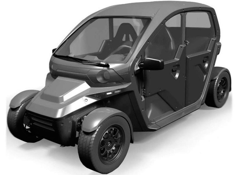 Концерн "Калашников" запатентовал электромобиль UV-4
