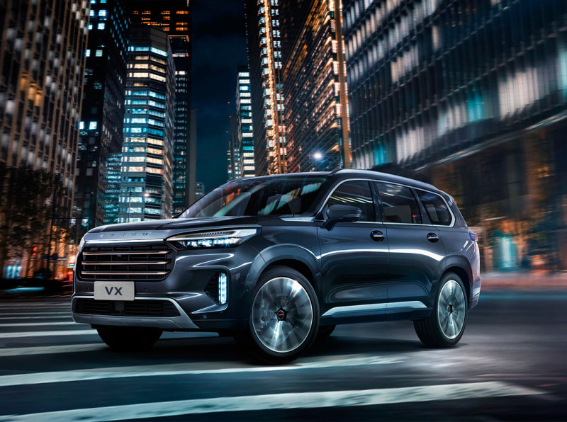 На кроссовер Exeed VX начали принимать заказы в России