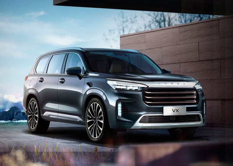 Большой кроссовер Exeed VX: в России от 3.299.900 руб.