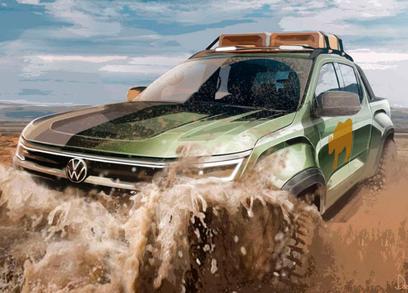 Новый пикап Volkswagen Amarok готов к премьере