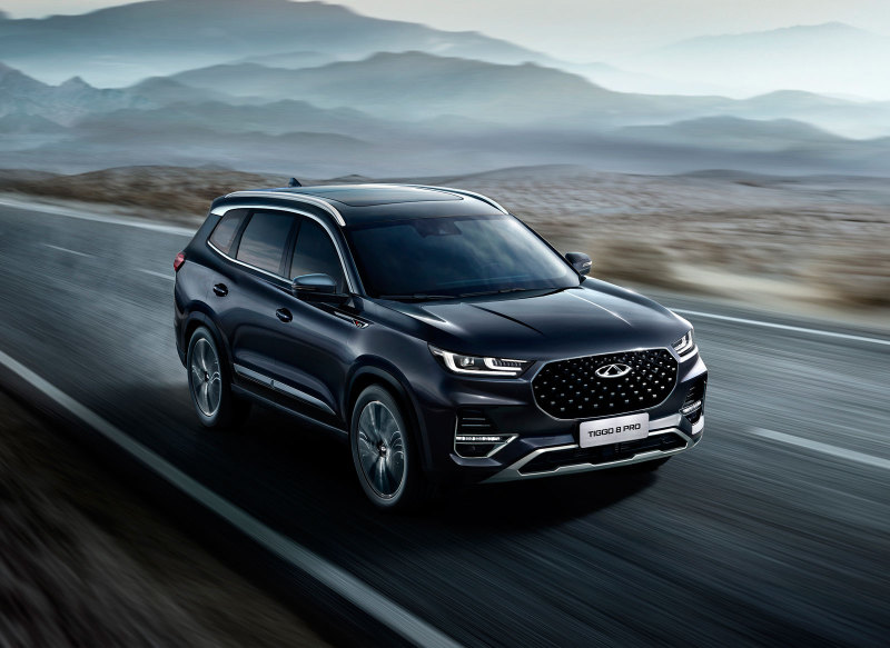 Chery Tiggo 8 Pro получил топовую комплектацию Ultimate
