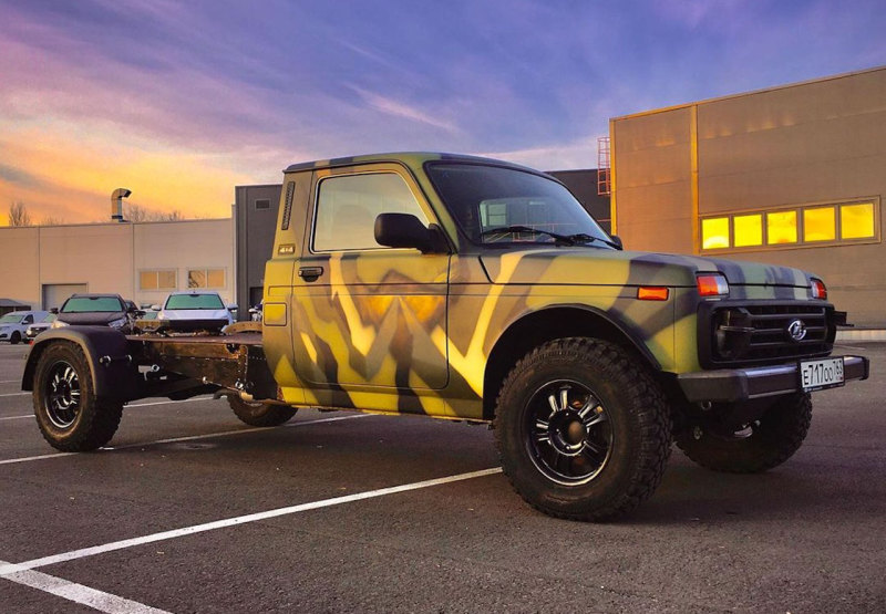 Lada Niva Legend стала седельным тягачом