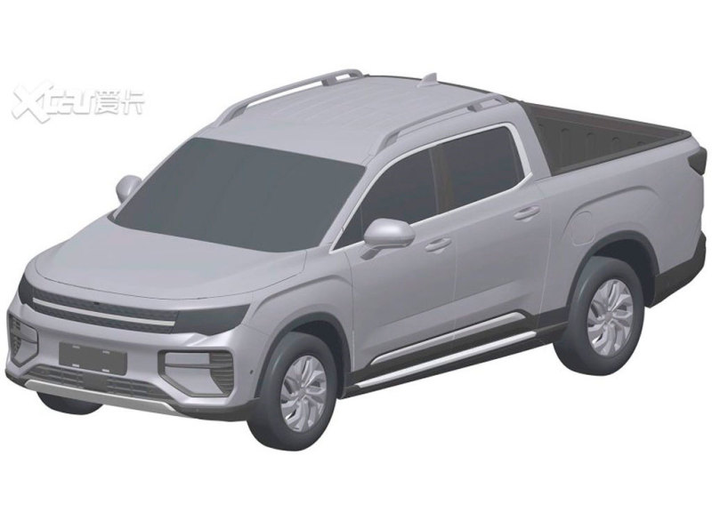 Geely готовит большой пикап