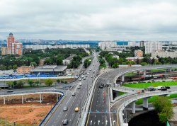 Движение по ЦКАД в районе Можайского шоссе ускорится