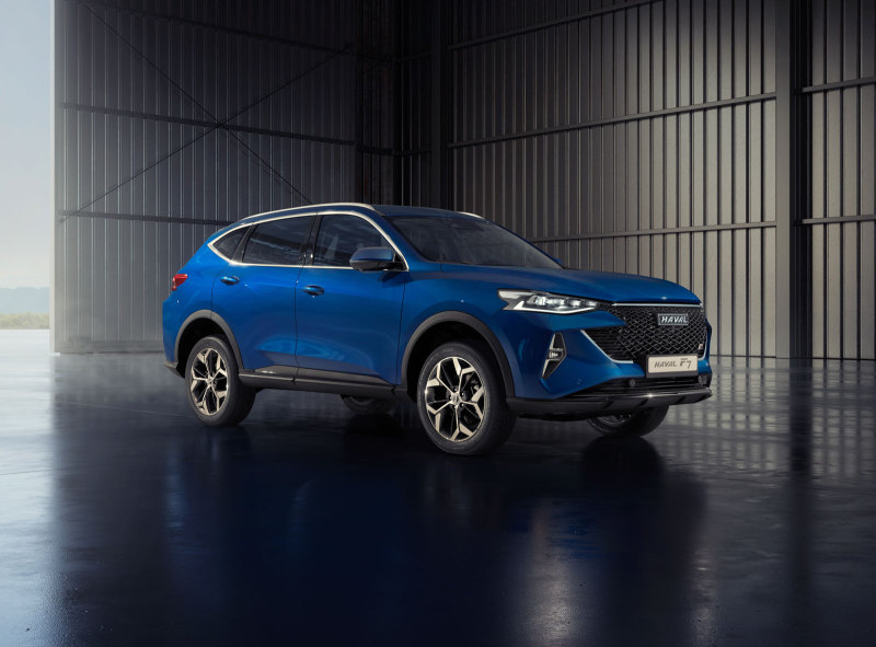 Обновлённые кроссоверы Haval F7 и Haval F7x начали собирать в России