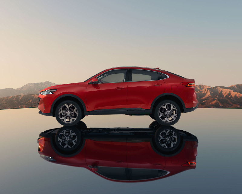 Haval F7x в новом цвете