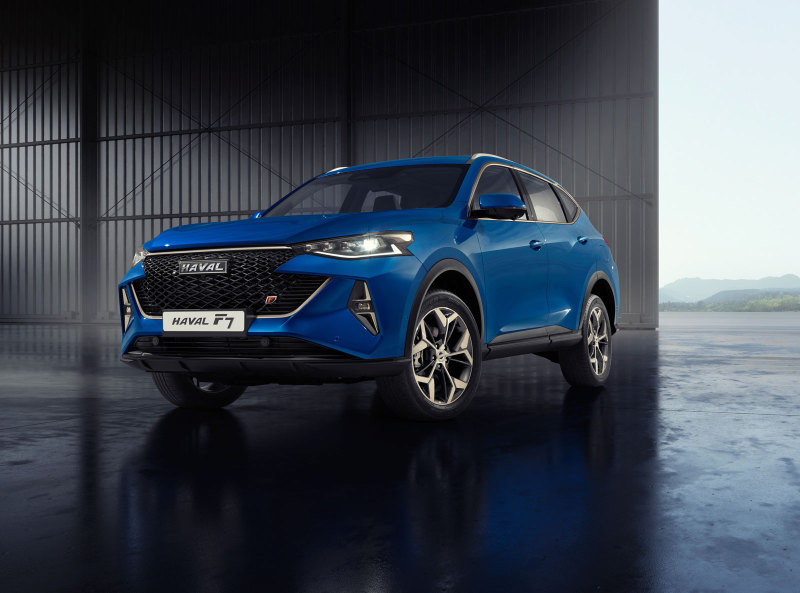 Обновлённые Haval F7 и Haval F7x: официальные подробности