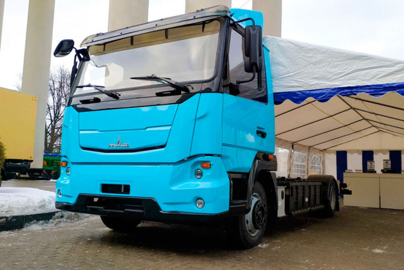 Новый электрогрузовик МАЗ-4381ЕЕ представили официально