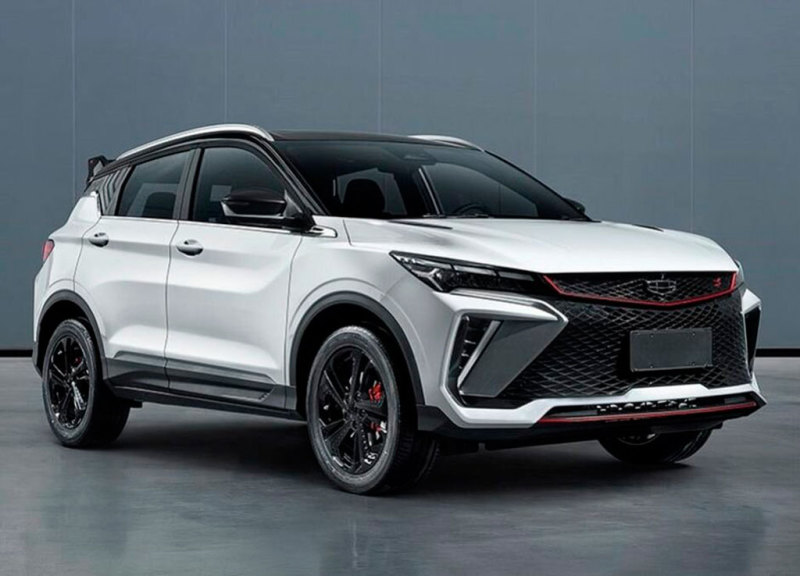 Обновлённый Geely Coolray показали на фото