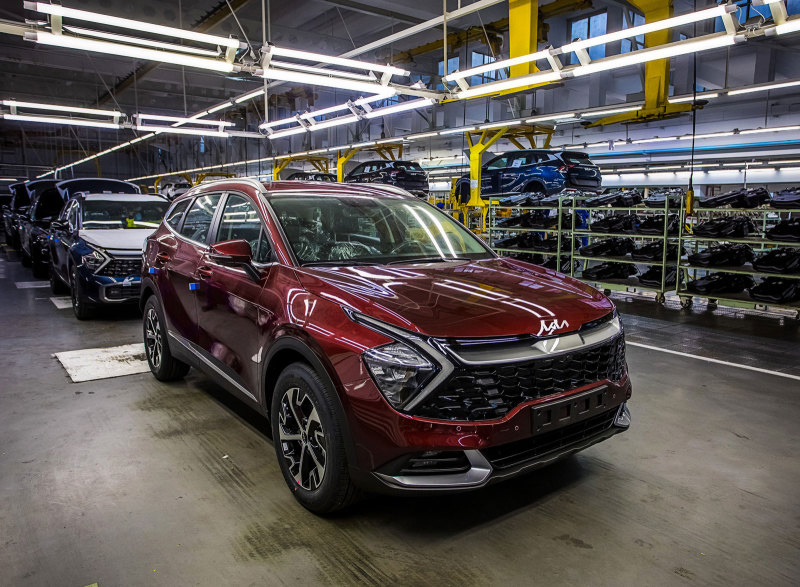 Новый Kia Sportage начали собирать в России