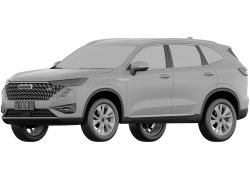 Новый кроссовер Haval H6 Supreme+ запатентовали в России