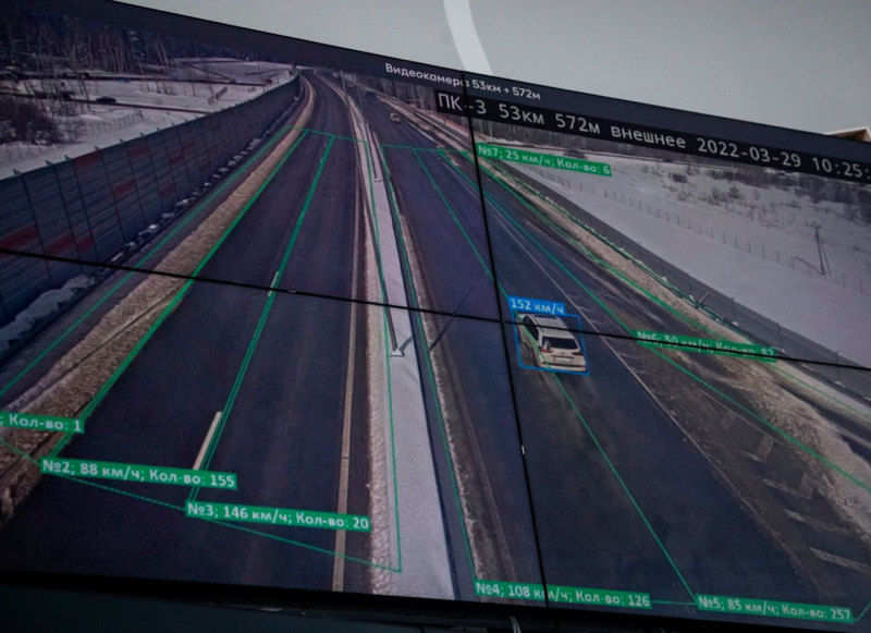 ЦКАД подготовили к движению подключённых транспортных средств