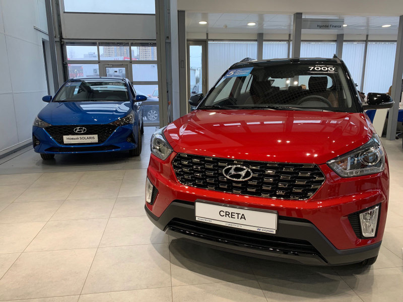 Автомобили Hyundai снова подорожали в России, Solaris стал дороже 1,4 млн. руб.