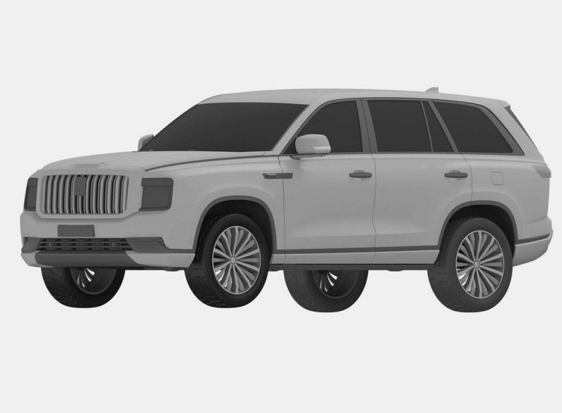 Внедорожник Tank 800 запатентовали в России