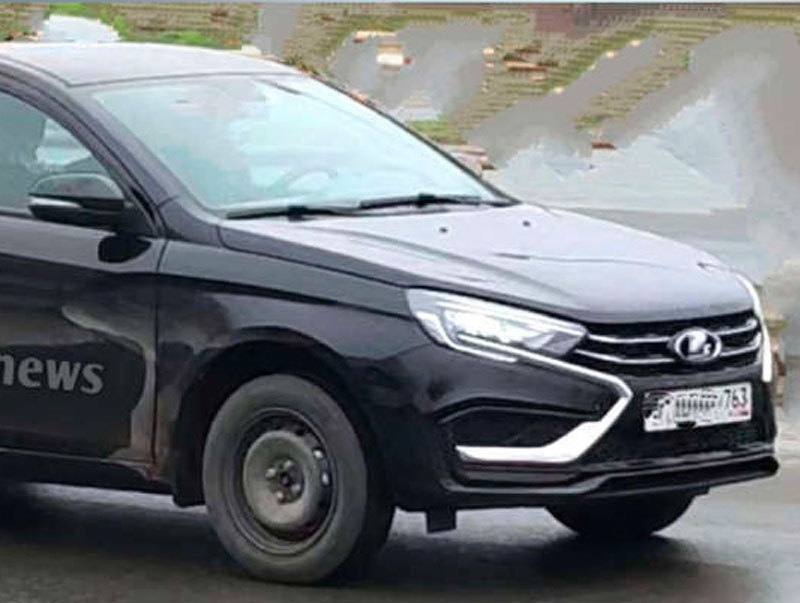 Базовую Lada Vesta NG показали в интернете