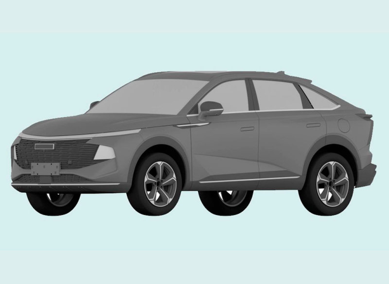 Кроссовер Haval Monster Coupe запатентовали в России