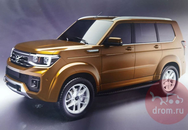 Новый УАЗ "Патриот" рассекретили