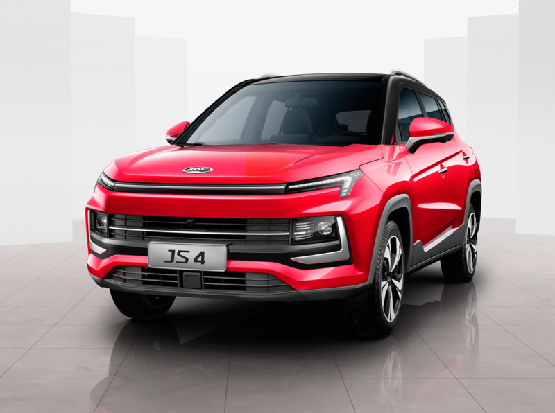 Для кроссовера JAC JS4 объявлены российские комплектации