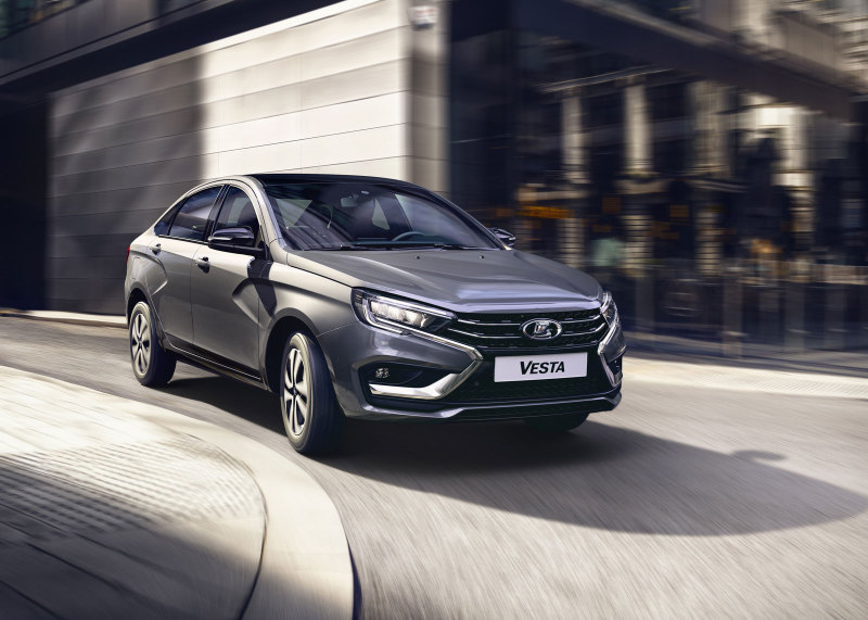 Обновлённая Lada Vesta NG 2022