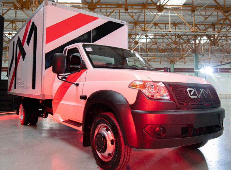 Электрогрузовик EVM PRO на базе "УАЗ" планируют выпустить осенью