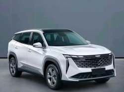 Приемника Geely Atlas показали на фото