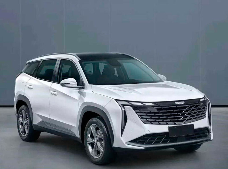 Приемника Geely Atlas показали на фото
