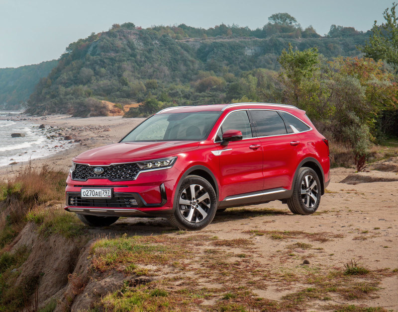 KIA Sorento на третьем месте