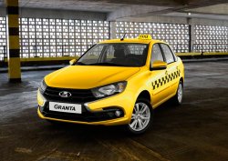 Упрощённые Lada Granta Classic без систем безопасности стали работать в такси
