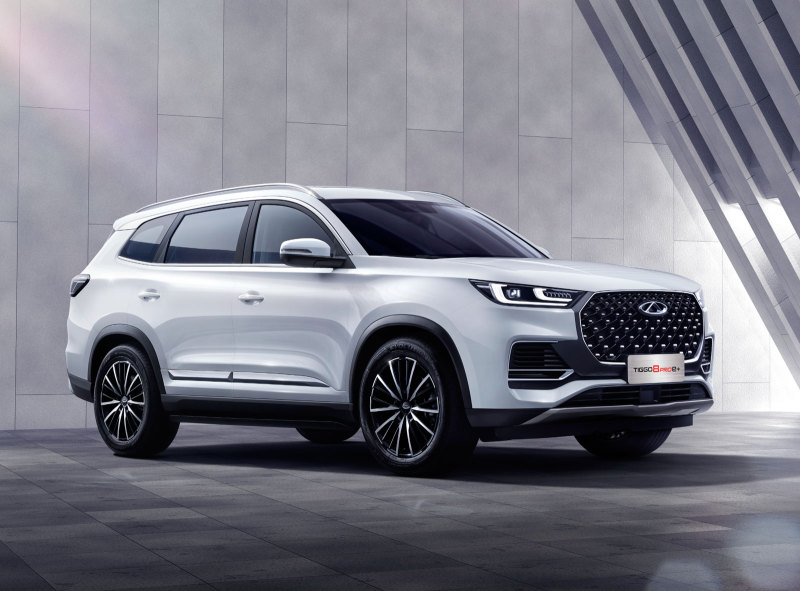 Гибридный кроссовер Chery Tiggo 8 Pro e+ появится в России
