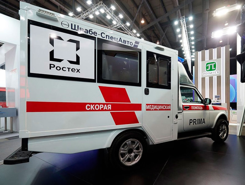 Медицинский Lada Niva Legend Prima показан публике
