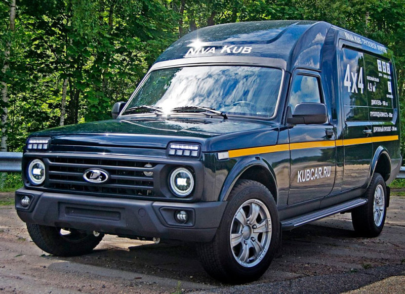 Lada Niva Kub показана публике