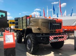 "Урал" показал полностью беспилотный грузовик