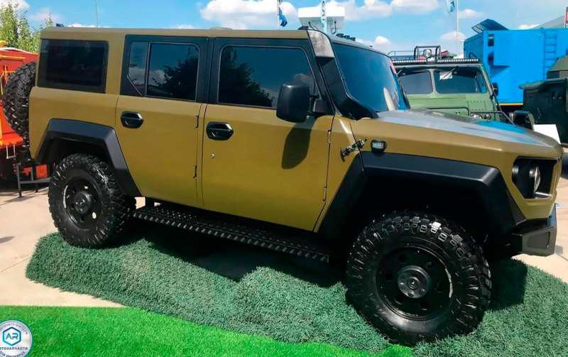 Для российского внедорожника "Стрела" раскрыли технические характеристики