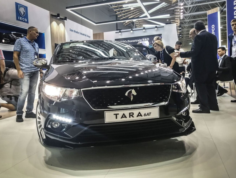 Иранский седан Iran Khodro Tara хотят продавать в России