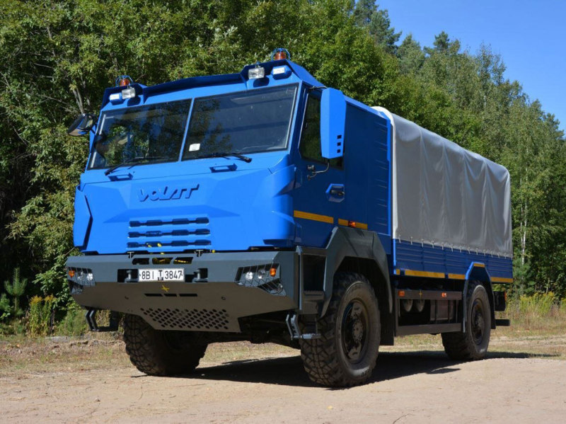 Полноприводный грузовик МЗКТ-4503 создали в Белоруссии