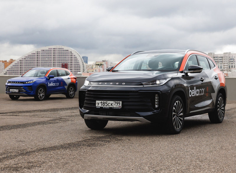 Китайские кроссоверы Exeed появятся в российском каршеринге