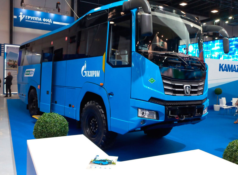 Полноприводной автобус КамАЗ 6250 представили официально
